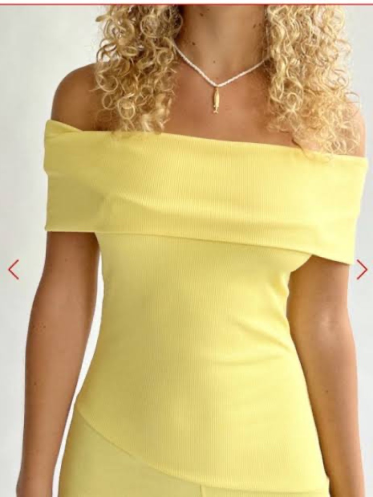Laagam Jackie Gialla Midi Dress In Yellow Size S — image 3 of 7